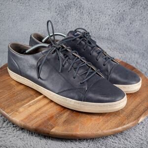 COLE HAAN Shoes Men's Size 11.5 M Navy Casual Blue Leather Lace Up C22688
